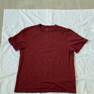 Unbound Merino Crew Neck T-Shirt in Heather Read